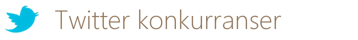 Hashtag-konkurranser på Twitter